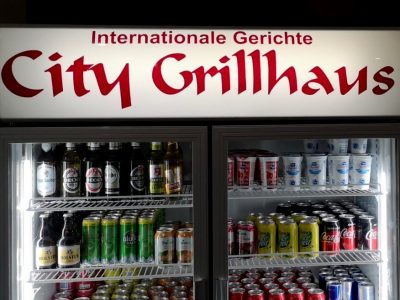 Aufkleber für einen Kühlschrank nach Kundenwunsch