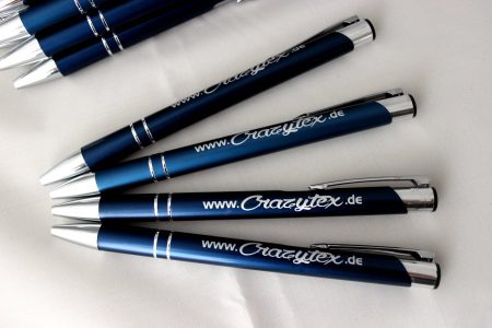 Exklusive Kugelschreiber mit hochwertiger Lasergravur Kugelschreiber mit hochwertiger Lasergravur.