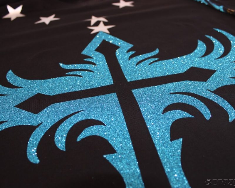 Glitzer-Effektfolien als besonderes Highlight für Shirts