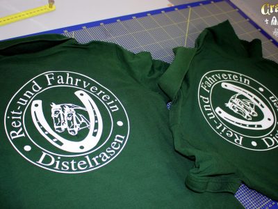 Shirts für den Reit und Fahrverein Distelrasen
