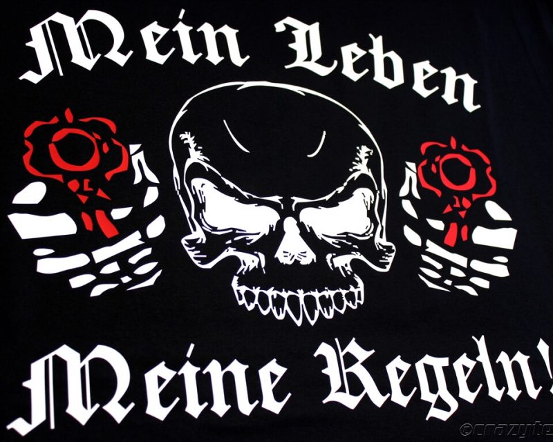 T-Shirts mit Bikermotiv
